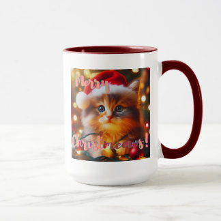 Mug Joyeux Noël à tous les chats !