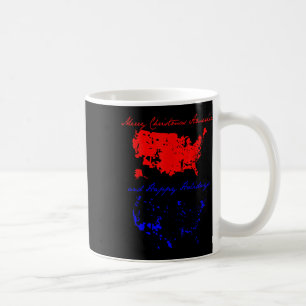 Mug Joyeux Noël Amérique drôle Trump carte de Noël
