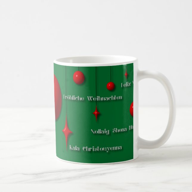 Mug Joyeux Noël autour du monde 1 (Droite)