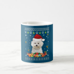 Mug Joyeux Noël Bichons Frise Dog Ugly Sweat
