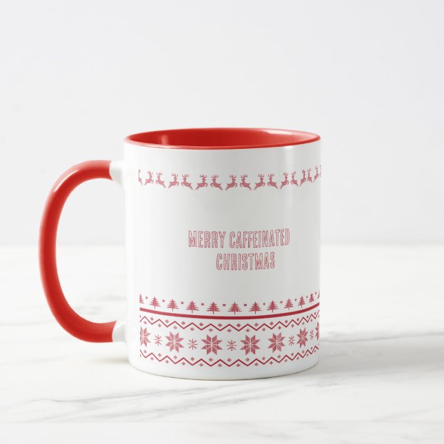 Mug Joyeux Noël caféiné (Gauche)