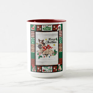 Mug Joyeux Noël Carlin Noël Fête Carlin Amoureux