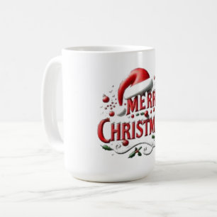 Mug Joyeux Noël Chapeau de Père Noël