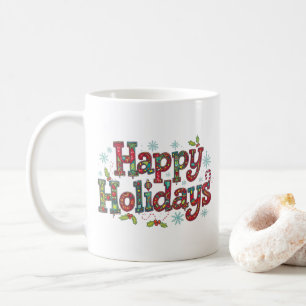 Mug Joyeux Noël Coloré Moderne
