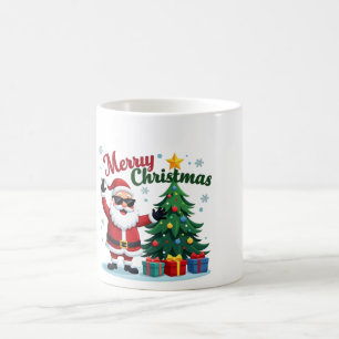 Mug Joyeux Noël Conception père Noël & Arborescence