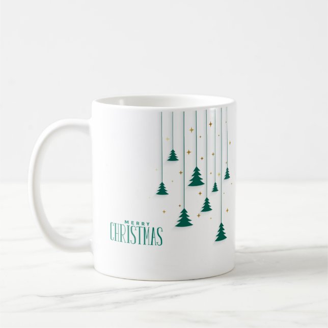 Mug Joyeux Noël contemporain (Gauche)