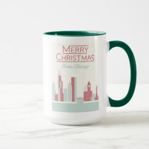Mug Joyeux Noël de Chicago