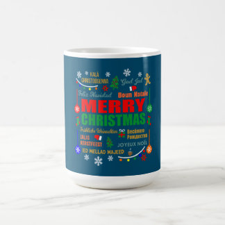 Mug Joyeux Noël en différentes langues Noël