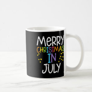 Mug Joyeux Noël En Juillet Étoiles Été Noël Hommes Fem