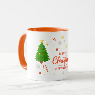Mug Joyeux Noël et Bonne Année Fêtes de fin d'année