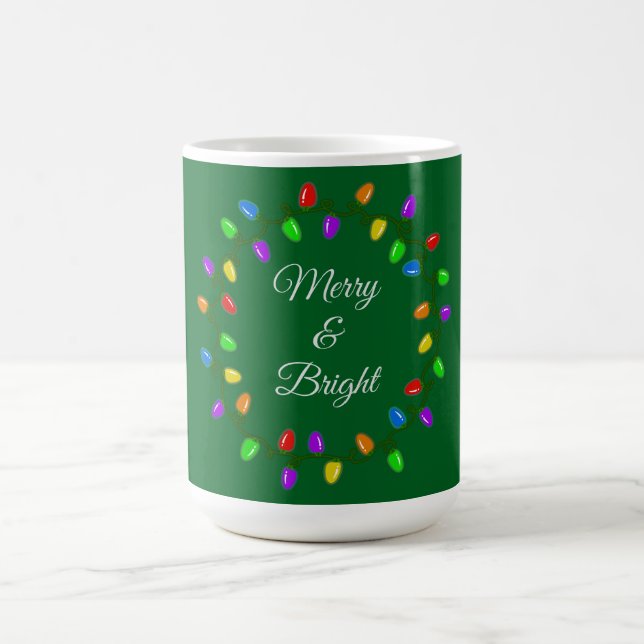 Mug Joyeux Noël Et Lumières (Centre)