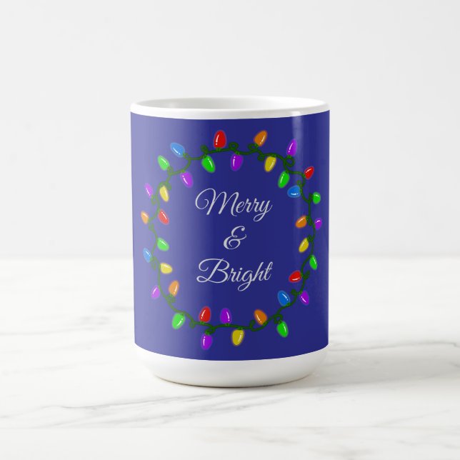 Mug Joyeux Noël Et Lumières (Centre)
