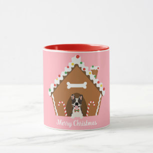 Mug Joyeux Noël Gingerbread Maison de chien