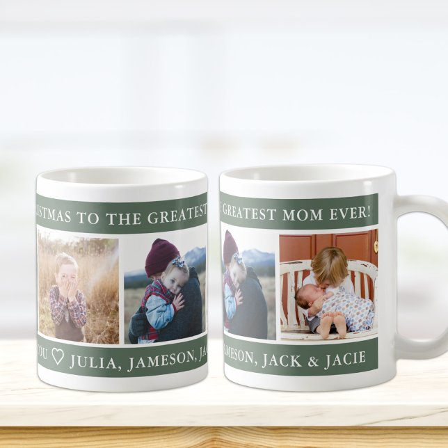 Mug Joyeux Noël Grande Maman Personnalisée (Créateur téléchargé)