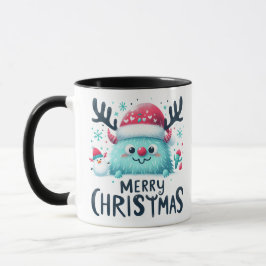 Mug Joyeux Noël mignon Fluffy