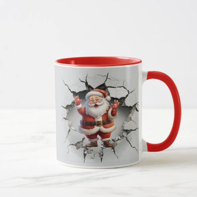 Mug Joyeux Noël Père Noël (Droite)