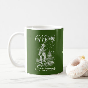Mug Joyeux Noël personnalisé Pêche Noël