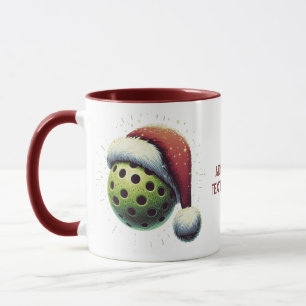 Mug Joyeux Noël Pickleable Santa Hat Sports