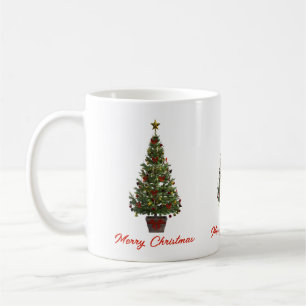 Mug Joyeux Noël. Sapin de Noël