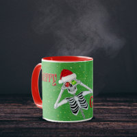 Joyeux Noël Silencieux Squelette Ornement Casquett