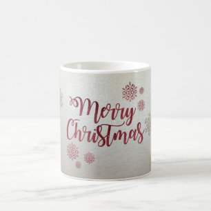 Mug Joyeux Noël, Snowflakes