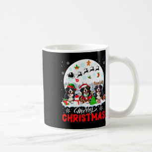 Mug Joyeux Noël Trois Père Noël Elf Reindeer Bernese M