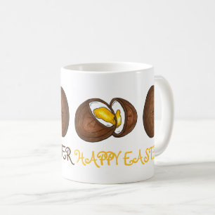 Mug Joyeux oeuf de bonbon à la crème de chocolat de Pâ