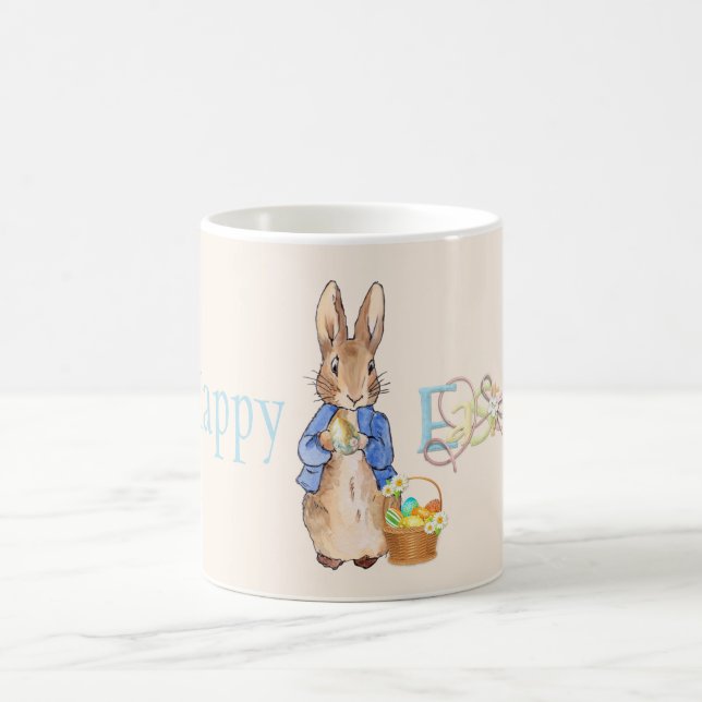 Mug Joyeux Pâques Pierre le lapin (Centre)