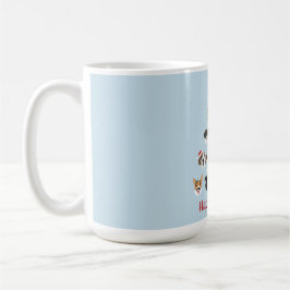Mug Joyeux Pawlidays Chien arbre de Noël