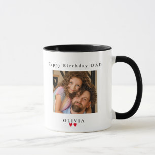 Mug Joyeux PÈRE D'ANNIVERSAIRE, MEILLEUR PÈRE JAMAIS c