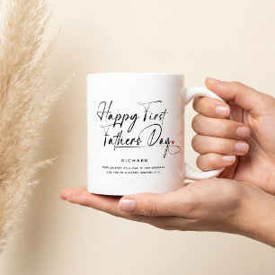 Mug Joyeux premier anniversaire de la fête des pères C