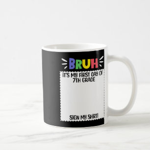 Mug Joyeux premier jour d'école Enseignant Premier jou