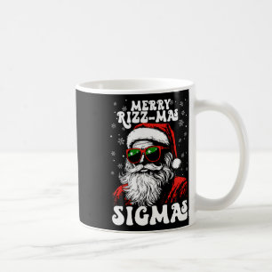 Mug Joyeux Rizz Mas Sigmas Drôle Gen Alpha X-mas Père