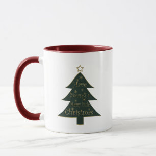 Mug Joyeux sapin décoré de Noël