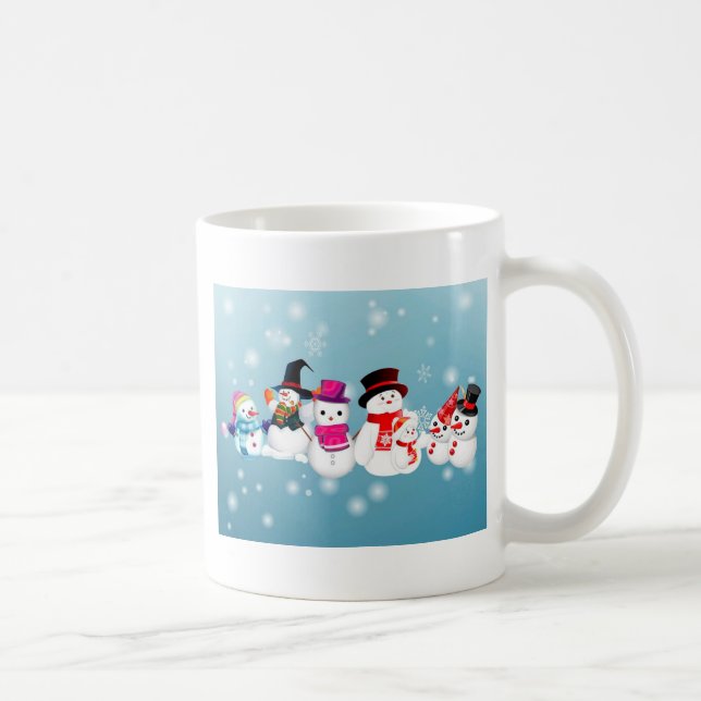 Mug Joyeux Snowmen (Droite)