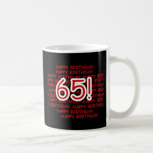 Mug Joyeux soixante-cinquième anniversaire