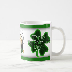 Mug Joyeux St. Patrick's Day 4 Leaf Clovers