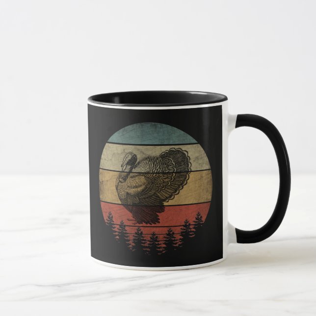 Mug Joyeux Thanksgiving dinde (Droite)