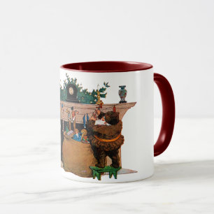 Mug Joyeux Vieux Elfe de Noël, Jessie Willcox Smith