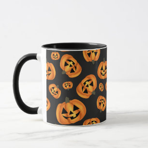 Mug Joyeux visage de Citrouille   Halloween