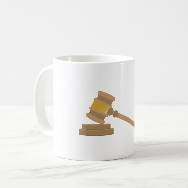 Mug Juges Gavel (Devant gauche)