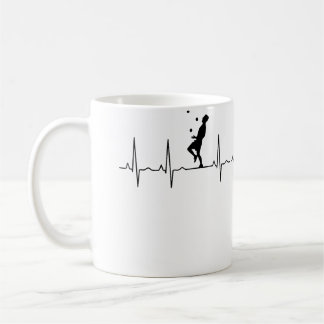 Mug Juggling féminin Battement de cœur Jonglage