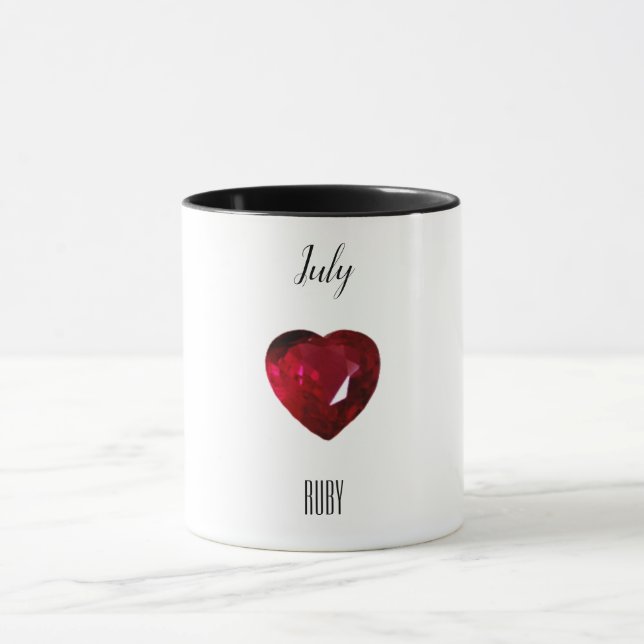 Mug Juillet Naissance (Centre)