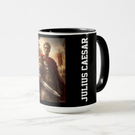 Mug Julius Caesar noir