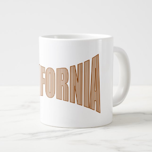 MUG JUMBO CALIFORNIA Jumbo-Tasse (Vorderseite Rechts)