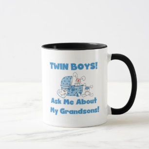 Mug Jumeau-Demandez sur mes T-shirts et cadeaux de