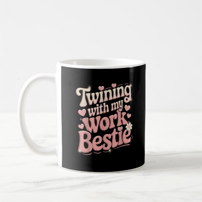 Mug Jumelage avec mon pot de travail (Gauche)