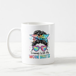 Mug Jumelage Avec Mon Travail Bestie Meilleur Ami Espr