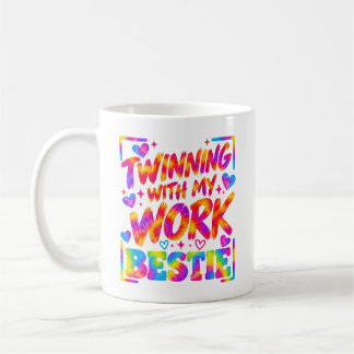 Mug Jumelage de collègues avec un ami de travail Art T