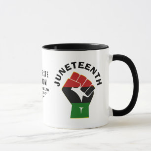 Mug JUNETEENTH Custom Célébrer la liberté
